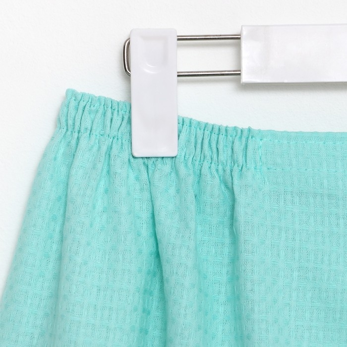 Полотенце вафельное Экономь и Я Полотенце вафельное Экономь и Я "Парео" 80х144 см, цв.небесный, 100%хл, 200 г/м2