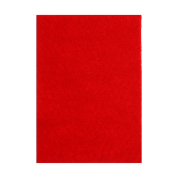 Фетр цветной набор, толщина-1 мм, формат А4, мягкий, 10 листов, 10 цветов, солнечные цвета