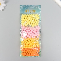 Бусины для творчества пластик "Сочное ассорти" набор 4 цвета х 20 гр 0,8х0,8х0,8 см Бусины для творчества пластик "Сочное ассорти" набор 4 цвета х 20 гр 0,8х0,8х0,8 см