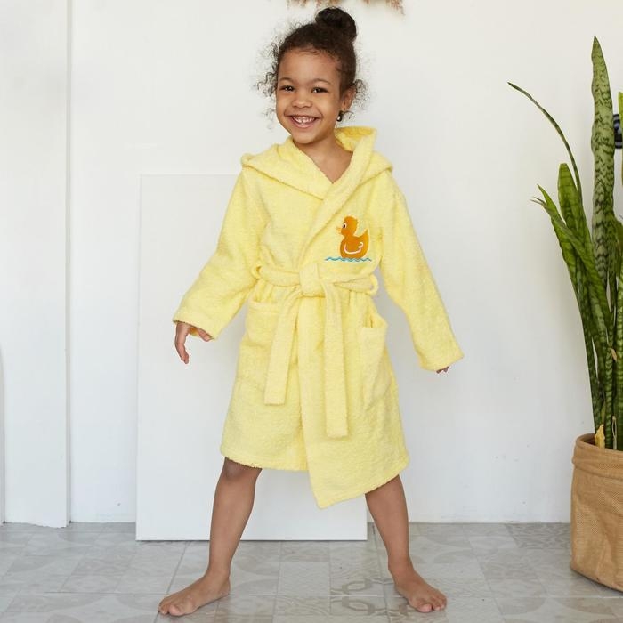 Халат махровый детский Экономь и Я &laquo;Утёнок&raquo; размер 32