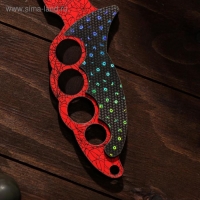 Сувенир деревянный &laquo;Топор&raquo;, красный мрамор