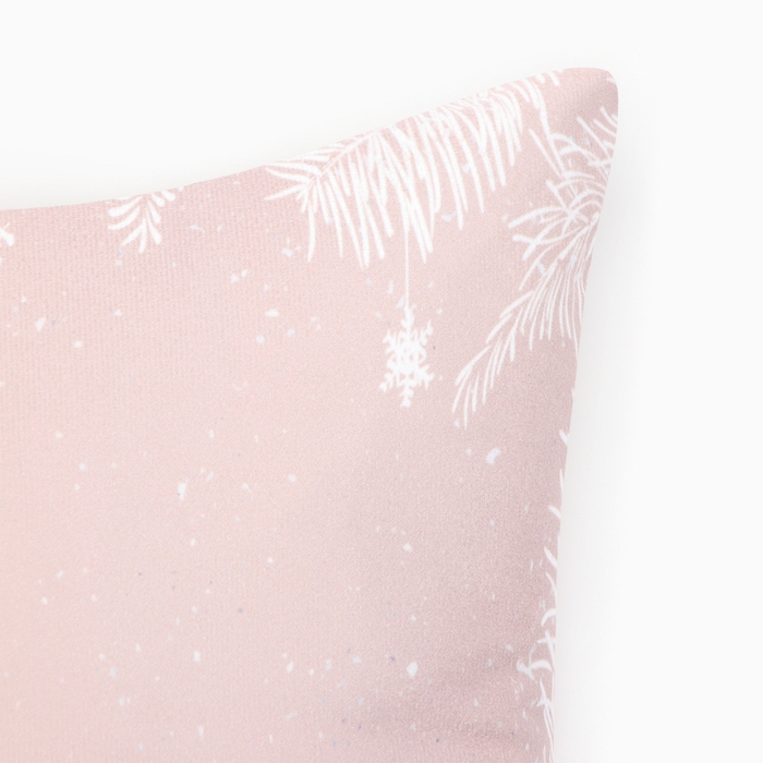 Новый год. Чехол на подушку Этель Новый год. Чехол на подушку Этель "Морозный узор" 40х40см,100% п/э