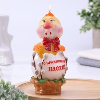 Декоративная свеча &laquo;Пасхальный цыпленок&raquo;
