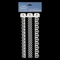 Трафарет пластик "Бордюр. Узоры" 10х23 см Трафарет пластик "Бордюр. Узоры" 10х23 см