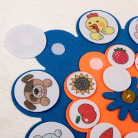 Дидактическая игра "Кто что ест", фетр — 2 мм Дидактическая игра "Кто что ест", фетр — 2 мм