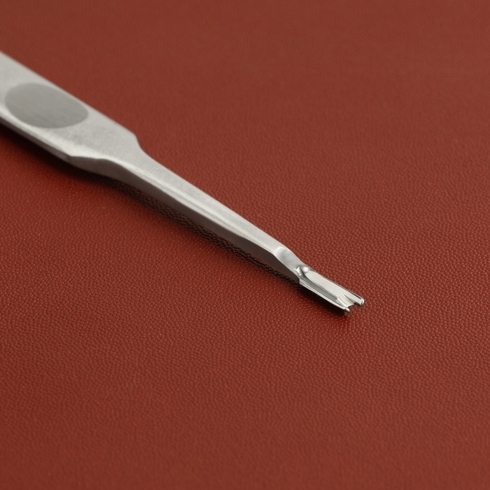 Инструмент для кожи, для снятия фасок и канавок, V-образный, 11,5 см