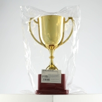 Кубок 012, наградная фигура, золото, подставка пластик, 19,2 × 11,5 × 8 см. Кубок 012, наградная фигура, золото, подставка пластик, 19,2 × 11,5 × 8 см.