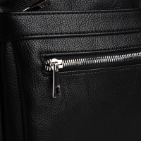 Сумка мужская через плечо TEXTURA, искусственная кожа, цвет чёрный Сумка мужская через плечо TEXTURA, искусственная кожа, цвет чёрный