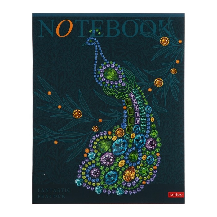 Тетрадь 96 листов клетка Тетрадь 96 листов клетка "Fantastic animals", обложка мелованный картон, матовая ламинация, 3D лак, блок 60 г/м2, МИКС