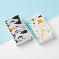 Набор носков Крошка Я &laquo;Сафари&raquo;, 4 пары, 10-12 см