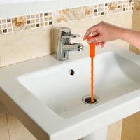 Улавливатель волос в стоках труб Доляна, 50 см, цвет МИКС Улавливатель волос в стоках труб Доляна, 50 см, цвет МИКС