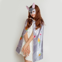 Карнавальный набор &laquo;Озорной зайка&raquo;: плащ, маска