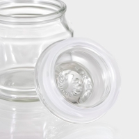 Баночка стеклянная для специй Доляна &laquo;Калипсо&raquo;, 200 мл, 10&times;8 см