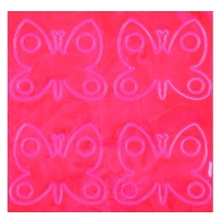 Дождевик детский со светоотражающими наклейками, рост 120-160см, фиолетовый Дождевик детский со светоотражающими наклейками, рост 120-160см, фиолетовый