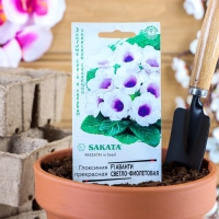 Семена комнатных цветов Глоксиния Аванти "Cветло-фиолетовая", F1, 4 шт. Семена комнатных цветов Глоксиния Аванти "Cветло-фиолетовая", F1, 4 шт.