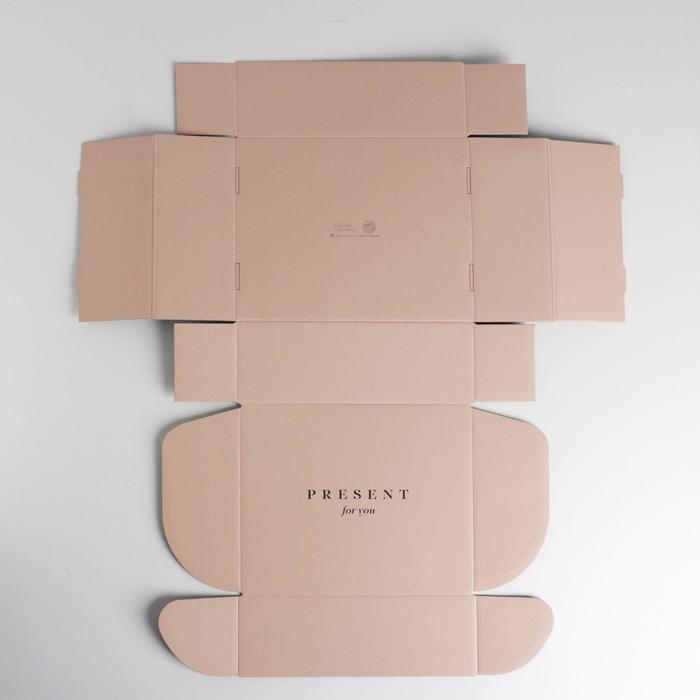 Коробка подарочная двухсторонняя складная, упаковка, &laquo;Малахит&raquo;, 27 х 21 х 9 см