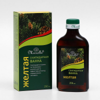 Скипидарная эмульсия для ванн &laquo;Мирролла&raquo;, жёлтая, 250 мл