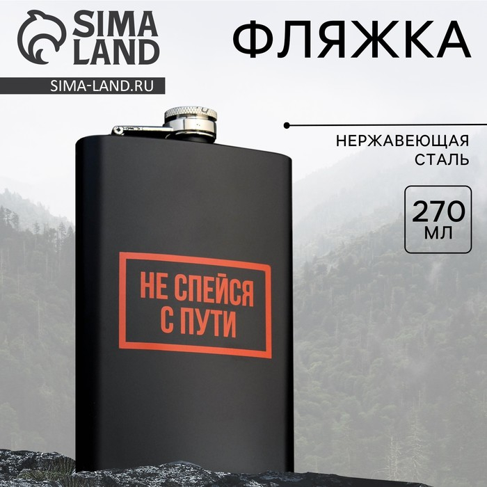 Фляжка &laquo;Не спейся&raquo;, 270 мл