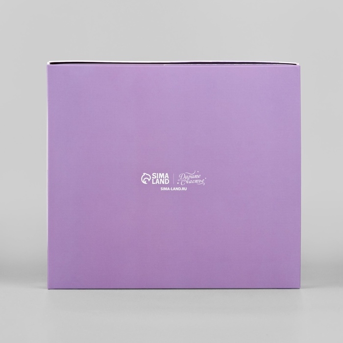 Коробка подарочная &laquo;Цветочное настроение&raquo;, 23.5 х 20.5 х 5.5 см