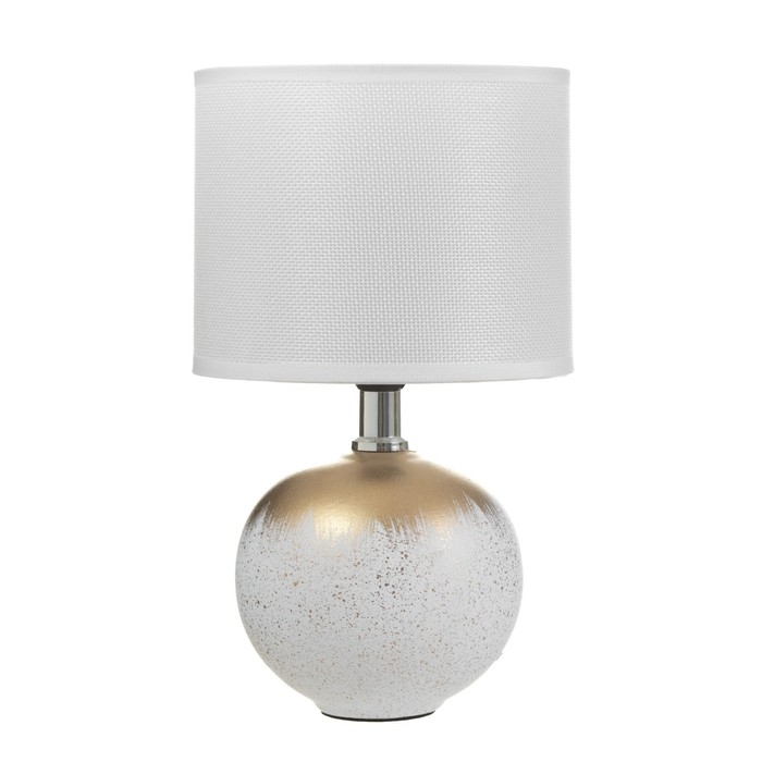 Настольная лампа Настольная лампа "Балле" 1хE14 белый 15х15х26 см RISALUX