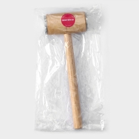 Молоток для мяса Доляна «Русская душа», 26×9,5 см, цвет бежевый Молоток для мяса Доляна «Русская душа», 26×9,5 см, цвет бежевый