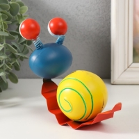 Сувенир металл "Улыбчивая улитка" МИКС 15х6,5х12 см Сувенир металл "Улыбчивая улитка" МИКС 15х6,5х12 см