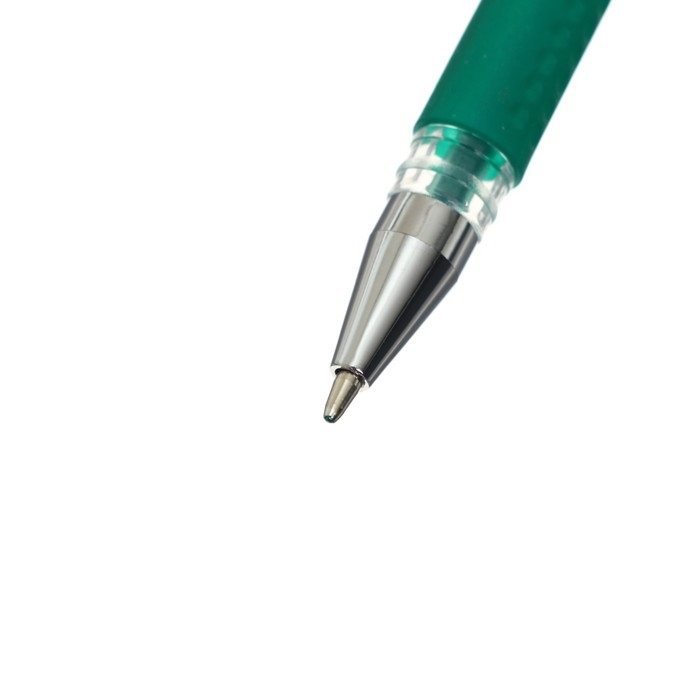 Набор гелевых ручек, 5 цветов, металлик,с резиновыми держателями, МИКС Набор гелевых ручек, 5 цветов, металлик,с резиновыми держателями, МИКС