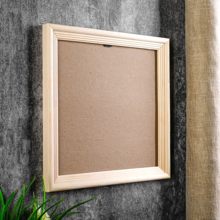 Фоторамка с 20 20х20 см, белое дерево Фоторамка с 20 20х20 см, белое дерево