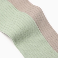 Набор колготок Крошка Я BASIC LINE, рост 62-68 см, бежевый / оливковый