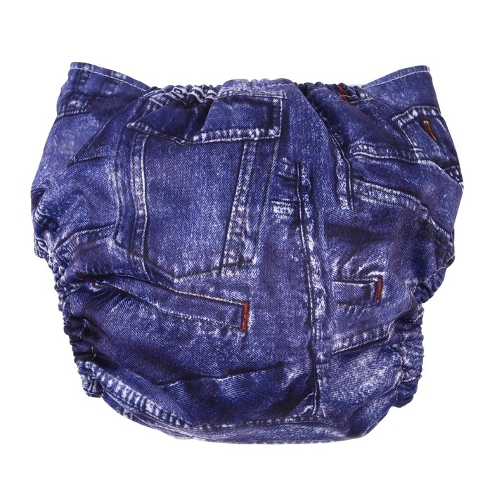 Трусики-подгузник, многоразовый &laquo;Джинс&raquo;, Крошка Я