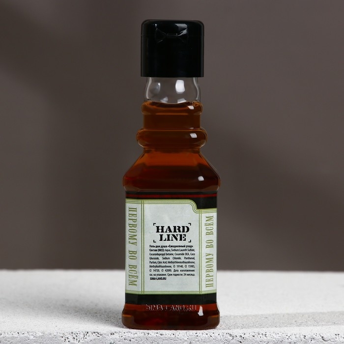 Подарочный набор косметики &laquo;На удачу!&raquo;, гель для душа во флаконе виски 100 мл и камни для виски 3 шт, Новый Год