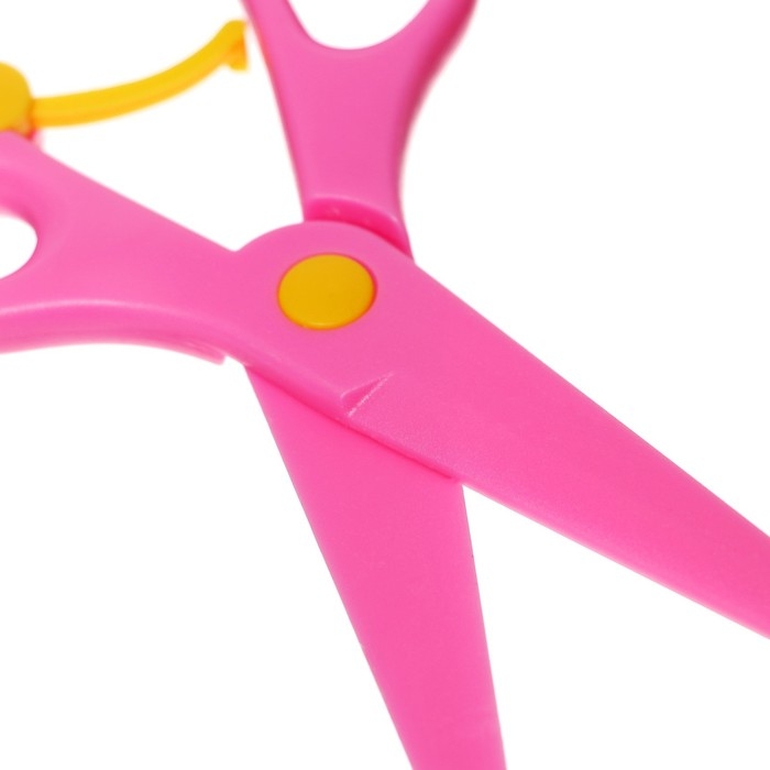 Ножницы детские 13 см, пластиковые, фиксатор, закруглённые концы, в картонной коробке, корпус МИКС Ножницы детские 13 см, пластиковые, фиксатор, закруглённые концы, в картонной коробке, корпус МИКС