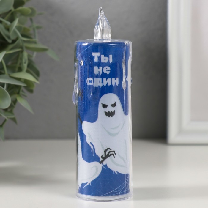 Ночник "Свеча" (Приведения)  3хLR1130 3,8х3,8х12см