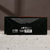 Подарочный набор косметики &laquo;Ярость вулкана&raquo;, гель для душа 250 мл и мочалка для тела, HARD LINE