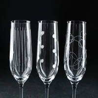 Набор бокалов для шампанского &laquo;Виола. Elements&raquo;, 190 мл, 6 шт