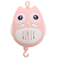 Мобиль музыкальный &laquo;Песенки совушки&raquo;, на батарейках, цвет розовый