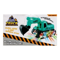 Экскаватор &laquo;Строитель&raquo;, работает от батареек, свет, звук