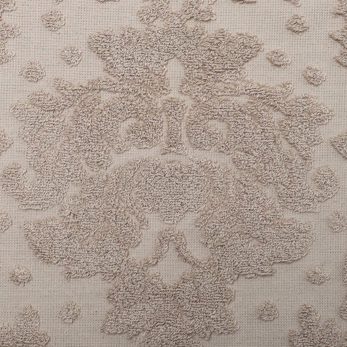 Полотенце махровое Этель "Классика", цв. коричневый, 67х140 см, 83% хл, 17% лён, 500 г/м2