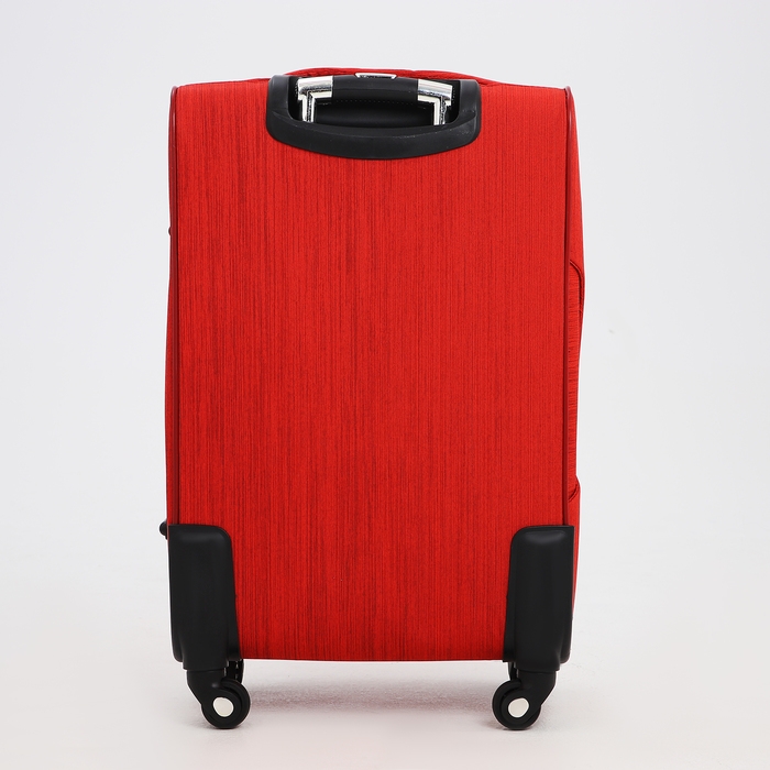 Чемодан средний 52 л (M), отдел на молнии, кодовый замок, с расширением, цвет красный Чемодан средний 52 л (M), отдел на молнии, кодовый замок, с расширением, цвет красный