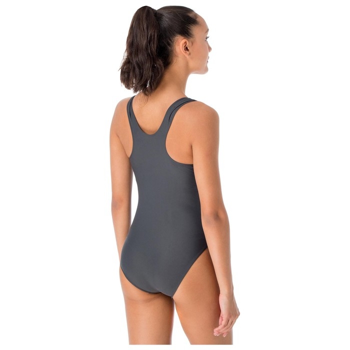 Купальник слитный «Волна», серый/зелёный неон/коралл, р. 42 Купальник слитный «Волна», серый/зелёный неон/коралл, р. 42