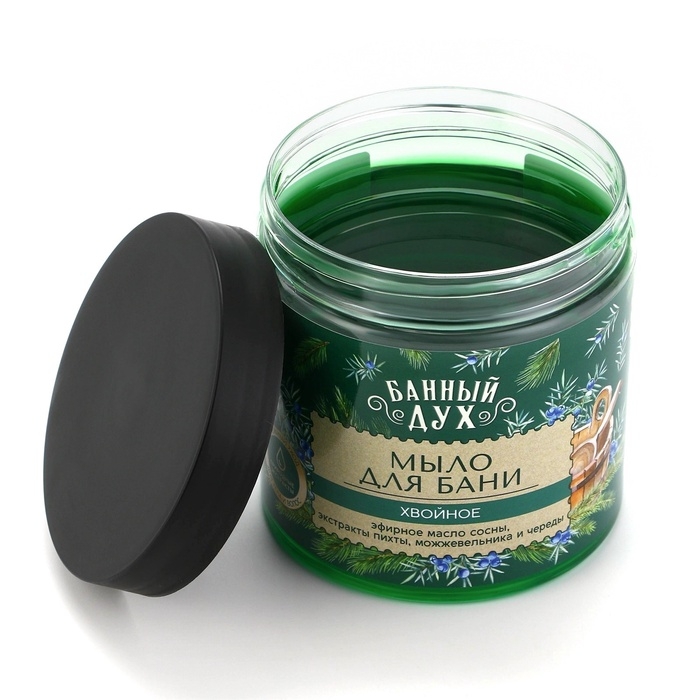 Подарочный набор БАННЫЙ ДУХ &laquo;С Новым Годом&raquo;, густое мыло для бани, 2х450 мл, Новый Год