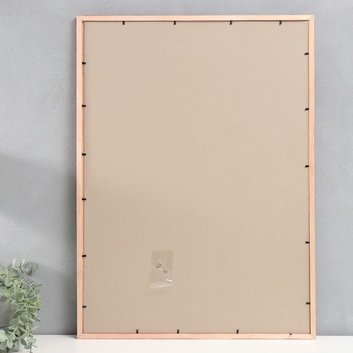 Фоторамка дерево "Image Art" С18 50х70 см,(пластиковый экран), красное дерево