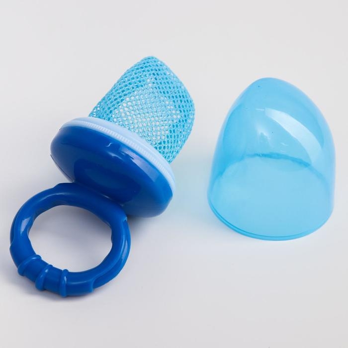 Ниблер для прикорма текстильной сеточкой, цвет голубой Ниблер для прикорма текстильной сеточкой, цвет голубой