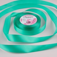 Лента атласная, 20 мм &times; 23 &plusmn; 1 м, цвет бирюзовый №54