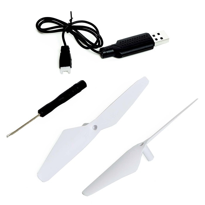 Квадрокоптер WHITE DRONE, камера 2.0 МП, Wi-Fi, цвет белый Квадрокоптер WHITE DRONE, камера 2.0 МП, Wi-Fi, цвет белый