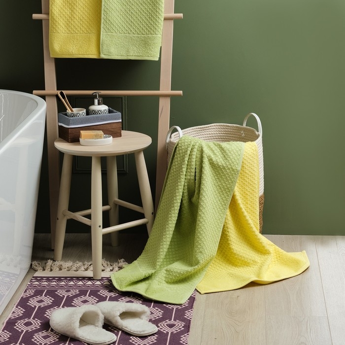 Полотенце махровое LoveLife Полотенце махровое LoveLife "Silky dream" 50х90 см, салатовый, 100% хлопок, 400 гр/м2