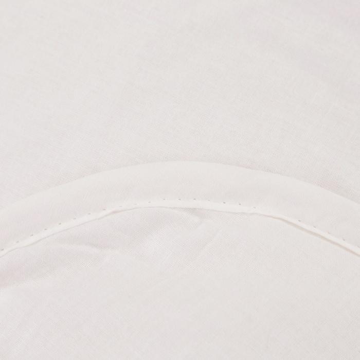 Одеяло Царские сны Бамбук 220х205см, белый, перкаль 200г/м, хл100%