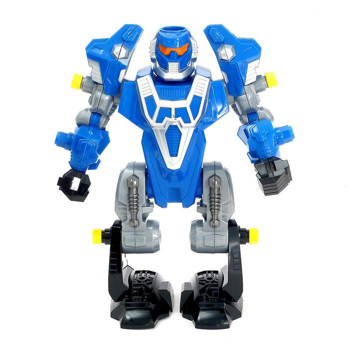 Конструктор-машина &laquo;Мега робот&raquo;, 3 в 1, со световым шуруповёртом, работает от батареек