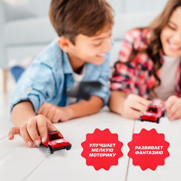 Набор металлических машин &laquo;Пожарная служба&raquo;, 5 штук