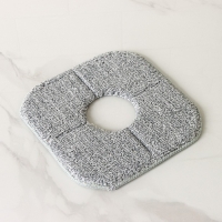 Насадка для швабры Raccoon, с вырезом, микрофибра, квадратная, 21×21 см, цвет серый Насадка для швабры Raccoon, с вырезом, микрофибра, квадратная, 21×21 см, цвет серый